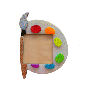 Paint Palette Post It Note Holder Blank