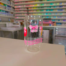 Load image into Gallery viewer, Coquette Teacher Glass Cans
