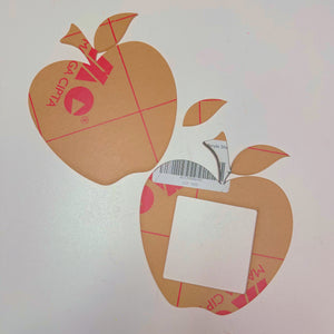 Apple Post It Note Holder Blank