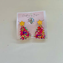 Load image into Gallery viewer, Christmas Tree Earrings
