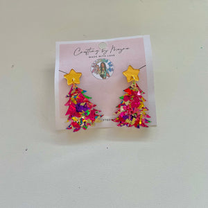 Christmas Tree Earrings