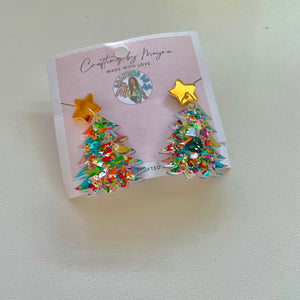 Christmas Tree Earrings