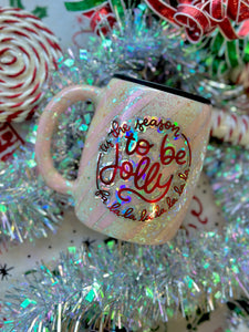 Tis The Season To Be Jolly Christmas Tumbler