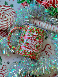 Hallmark Channel Is My Happy Place Christmas Tumbler