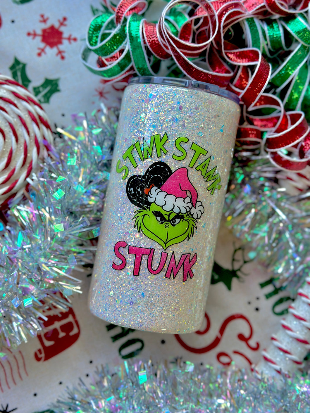 Stink Stank Stunk Christmas Tumbler