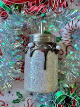 Load image into Gallery viewer, North Pole Hot Chocolate Drip Christmas Mason Jar Tumbler
