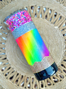 Rainbow Pencil/Composition Notebook/Paper Tumblers