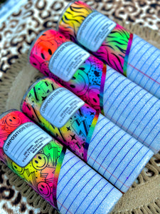 Rainbow Pencil/Composition Notebook/Paper Tumblers