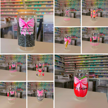 Load image into Gallery viewer, Coquette Teacher Glass Cans
