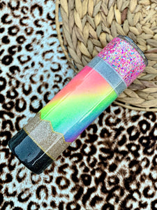 Rainbow Pencil/Composition Notebook/Paper Tumbler