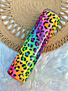 Neon Glitter Leopard Print Pre-Order