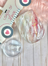 Load image into Gallery viewer, RTS {Gold/Opal White/Red Milky Way} 12 oz Wine Tumbler W/Lid
