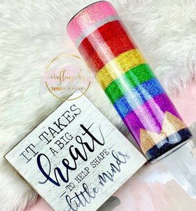 MTO {Rainbow Pencil} Tumbler - Choose Your Style