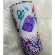 Load image into Gallery viewer, RTS {Alexa, Write My Lesson Plans} 20 oz Modern Curve Tumbler
