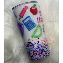 Load image into Gallery viewer, RTS {Alexa, Write My Lesson Plans} 20 oz Modern Curve Tumbler
