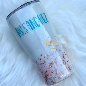 MTO {Teach Love Inspire} Tumbler - Choose Your Style