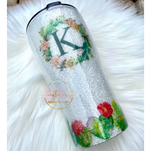 Load image into Gallery viewer, MTO {Succulents/Cactus Glitter} Tumbler - Choose Your Style
