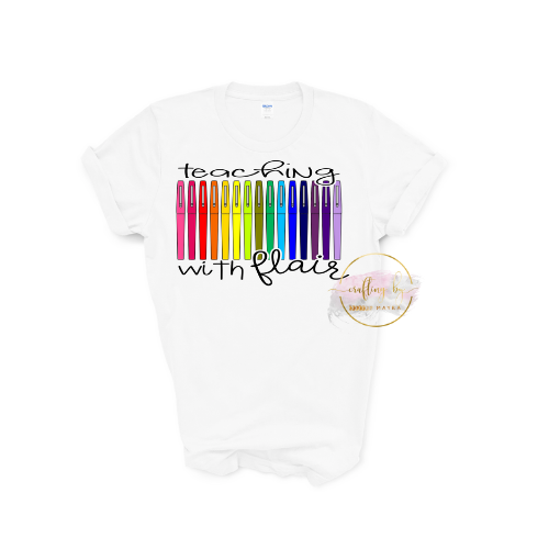 {Teaching with Flare} T-Shirt